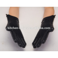 Großhandel Factory Hitzebeständige benutzerdefinierte Silikon Ofen Mitts mit 5 Fingern / Silikon Ofen Handschuhe / Silikon Grillen BBQ Handschuhe